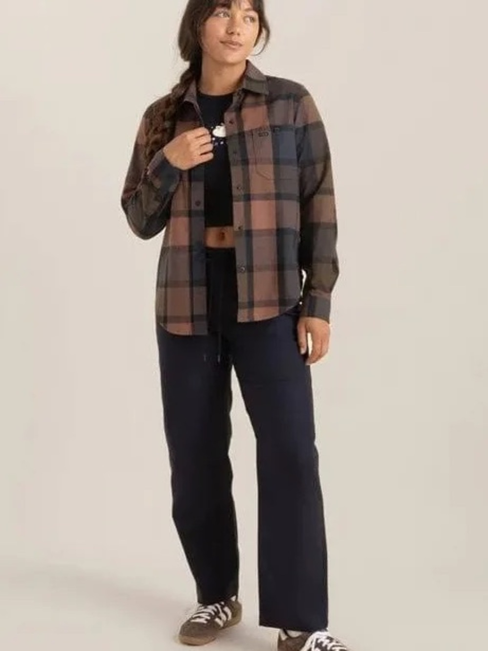 Roark Women’s Plaid Button-Up